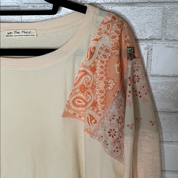 Free People Feelin' It Patch Long Sleeve Shirt - Picture 6 of 13